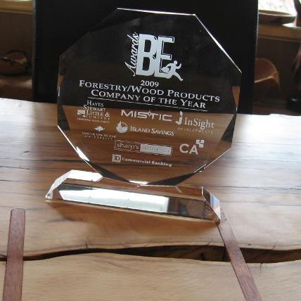 Business Excellence Award Best Forestry Company 2009