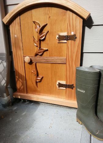 Don Bastian Carved Fairy Door