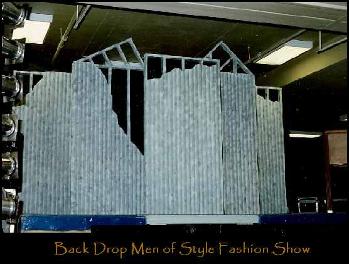 Men of Style Fashion Show Backdrop