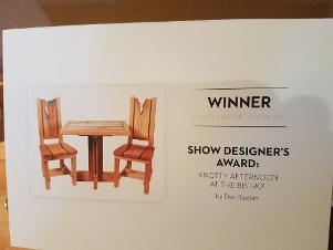 Show Designer Award from Sidney 