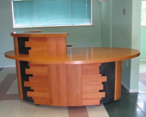 West Shore Chamber of Commerce Reception Desk 